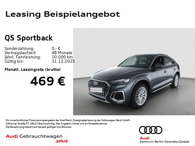 Audi Q5 Sportback 40 TFSI qu. S line S tronic *StdHz*