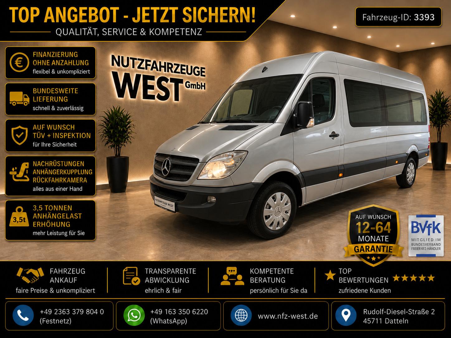 Mercedes-Benz Sprinter 313/316 CDI Maxi Hoch+Lang*1.Hand*