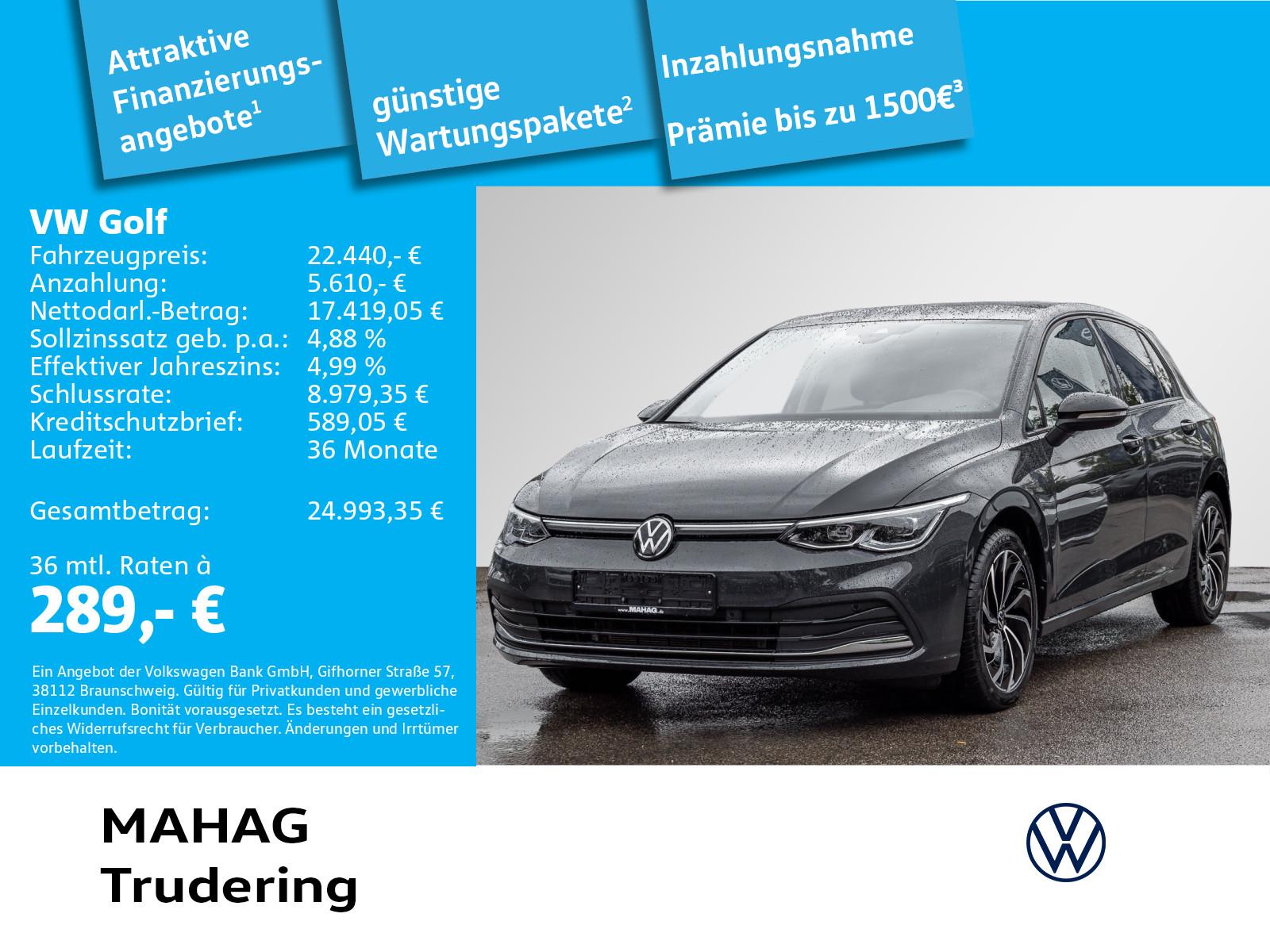 Volkswagen Golf VIII MOVE 2.0 TDI LED+ Navi Sitzhz ParkPilo