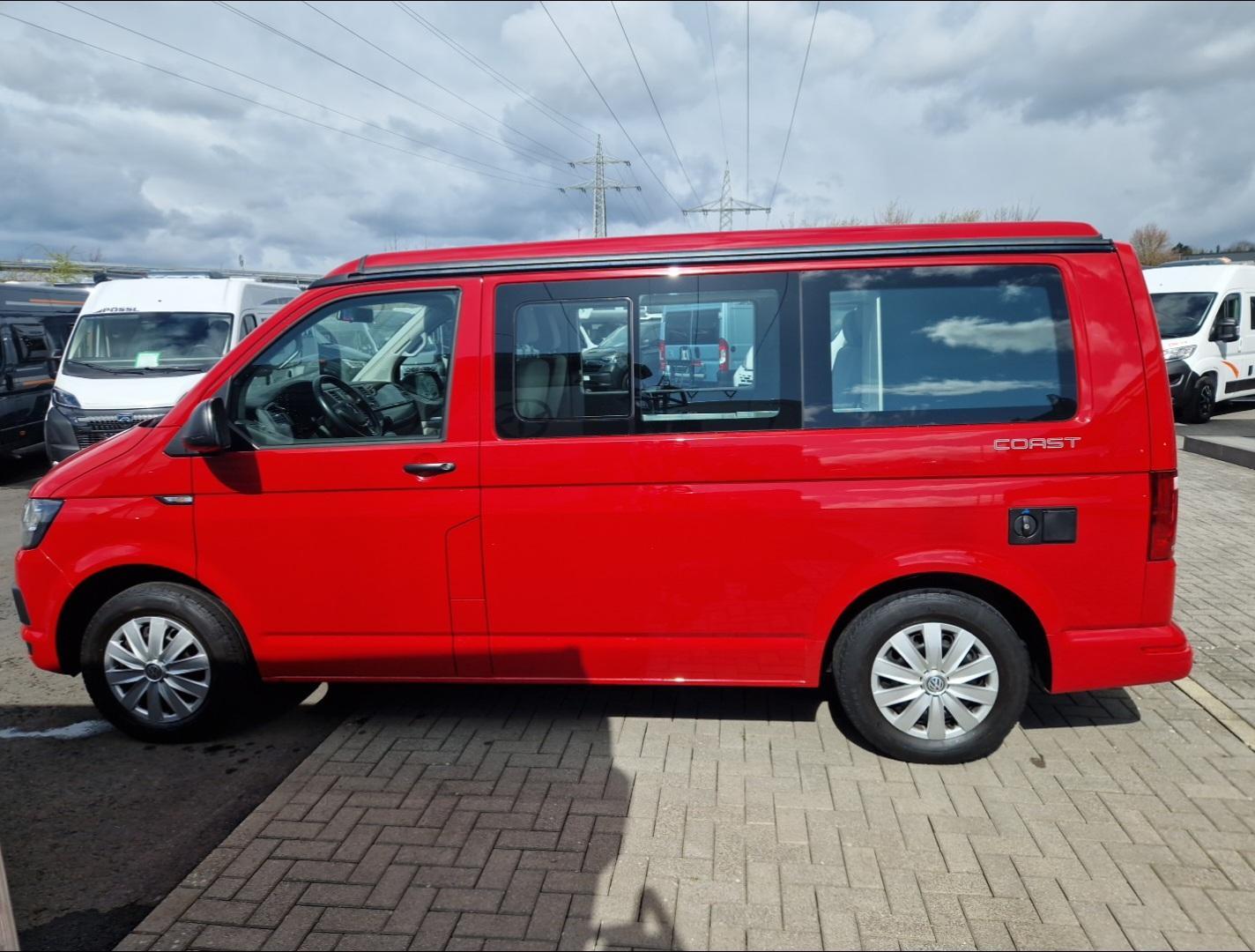 VOLKSWAGEN T6 CALIFORNIA 2.0 TDI 150CH - COAST - BVM - ATTELAGE - CAMÉRA ASSIST - 1ERE MAIN