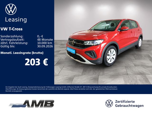 VW T-Cross 1.0 TSI LED/digi.C/Sitzhzg/bis08.2030Gar