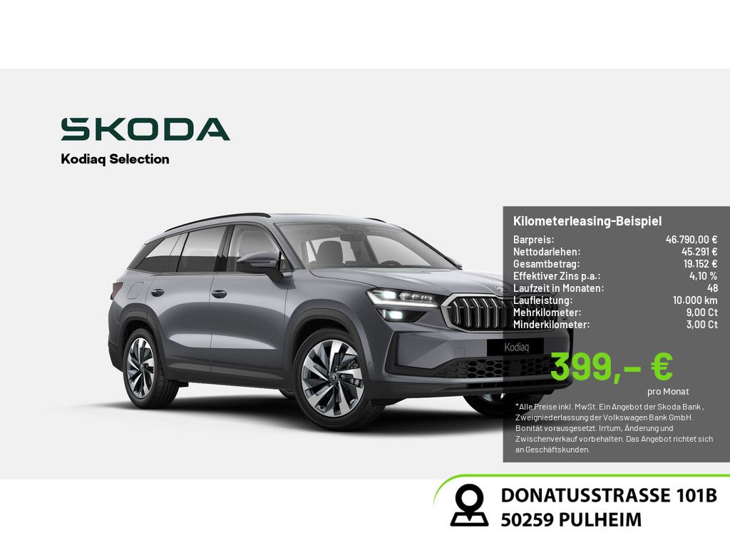 Skoda Kodiaq 1.5 TSI Selection HUD PANO 360° 7-SITZER