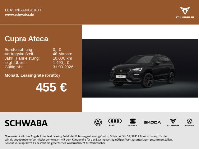 Cupra Ateca VZ 2.0 TSI 7-Gang-DSG 4Drive *KESSY*