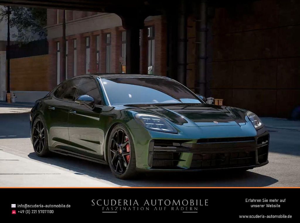 Porsche Panamera GTS REAR SEAT BURMESTER HEAD UP