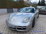 Porsche Cayman S Handschalter Abgasanlage - silberne Porsche Cayman