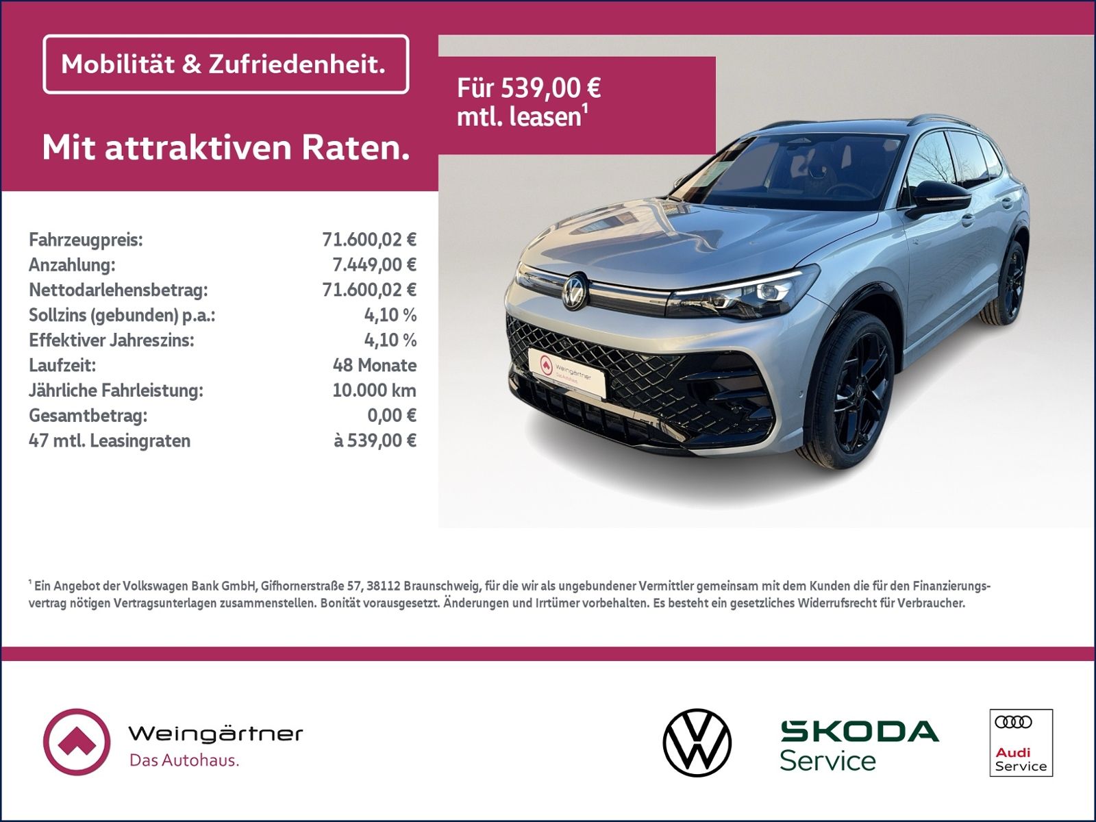 Tiguan R-Line 2.0 TDI 4MOTION, BlackStyle, AHK,