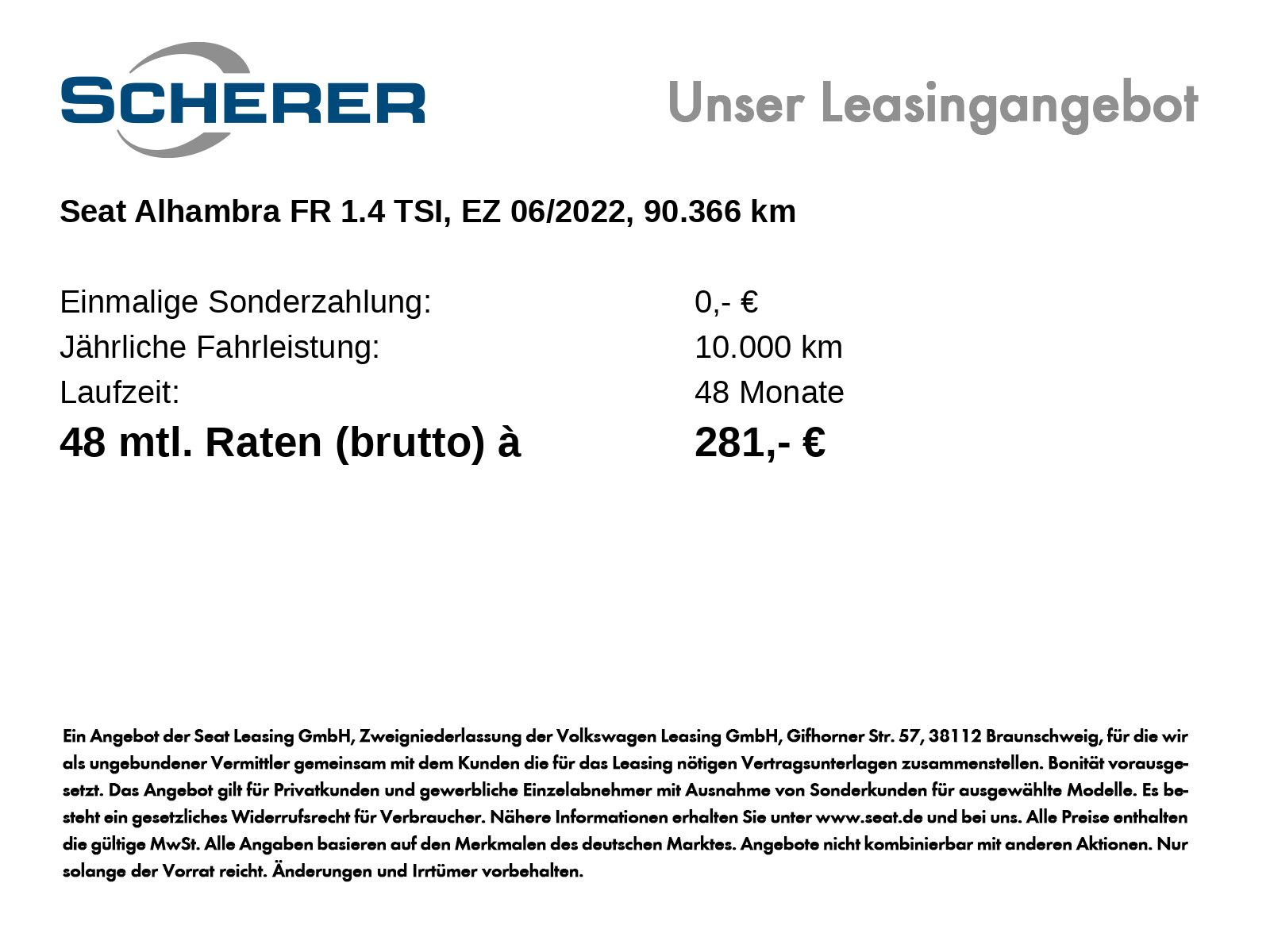 Seat Alhambra - Bild 2