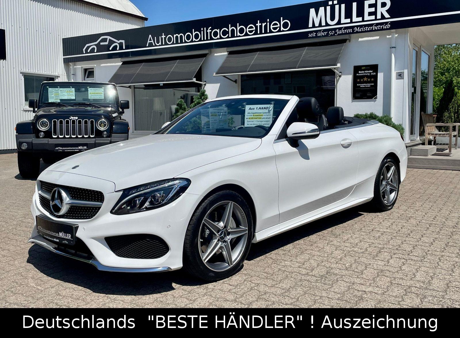 Mercedes-Benz C 180 Cabrio"AMG-LINE"+LEDER+Dyn.Select+LED+1.HD