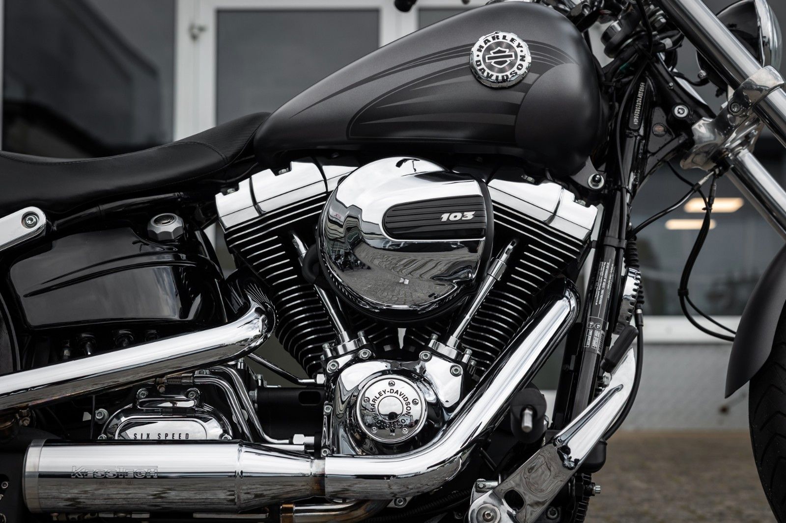 Fahrzeugabbildung Harley-Davidson FXSB Breakout 103 - Kesstech/ Fehling ApeLenker
