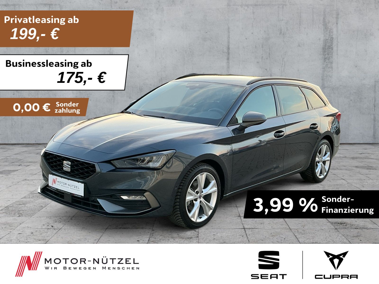 Seat Leon ST 1.5 eTSI DSG FR-LINE LED+NAV+ACC+SHZ+RFK