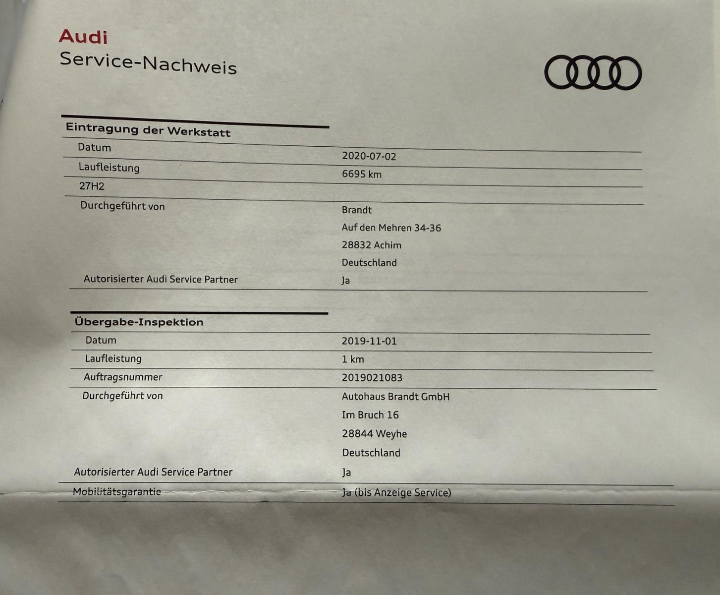 Audi A4 AUT ACC AHK RKAM NAVI Massage SH CarPlay USB