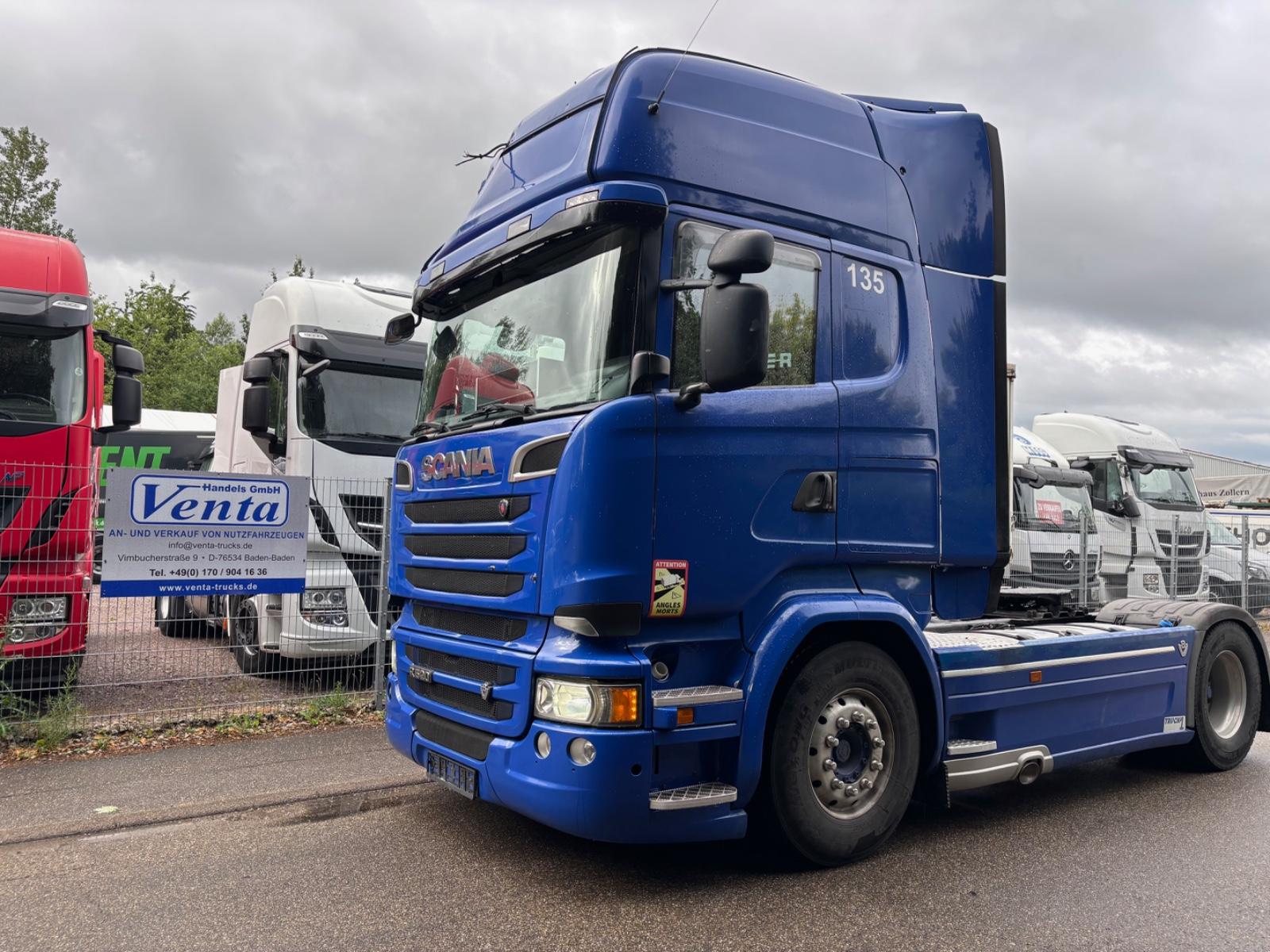 Scania R 520 Topline, Euro-6, Retarder, Standklima