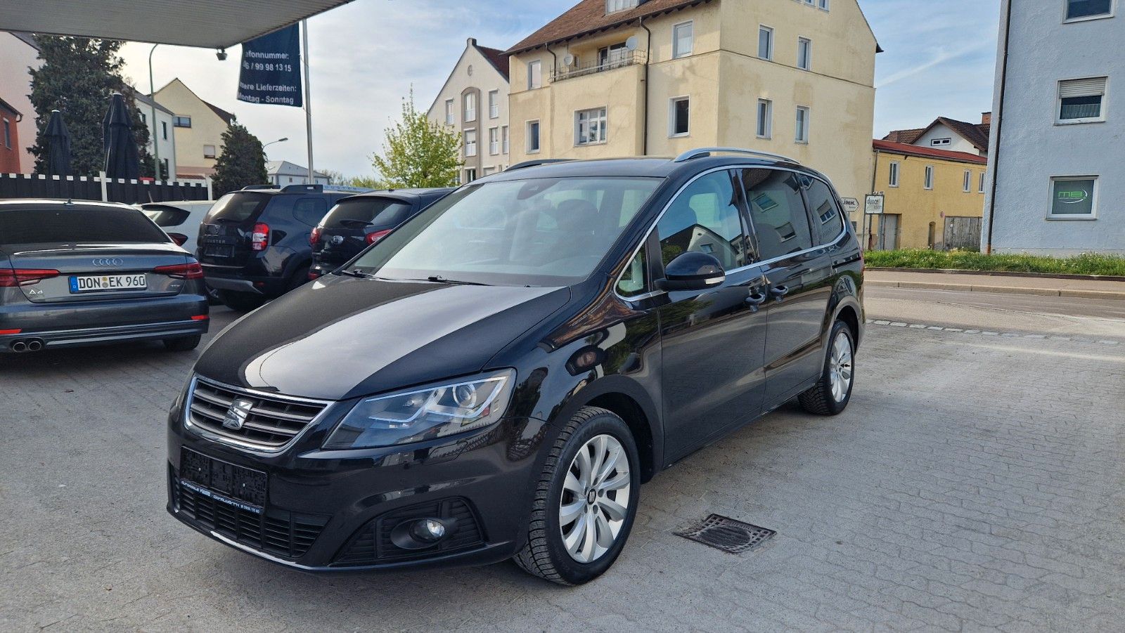 SEAT Alhambra 2.0TDI,7-Sitzer,AHK,Navi,Klima,Keyless