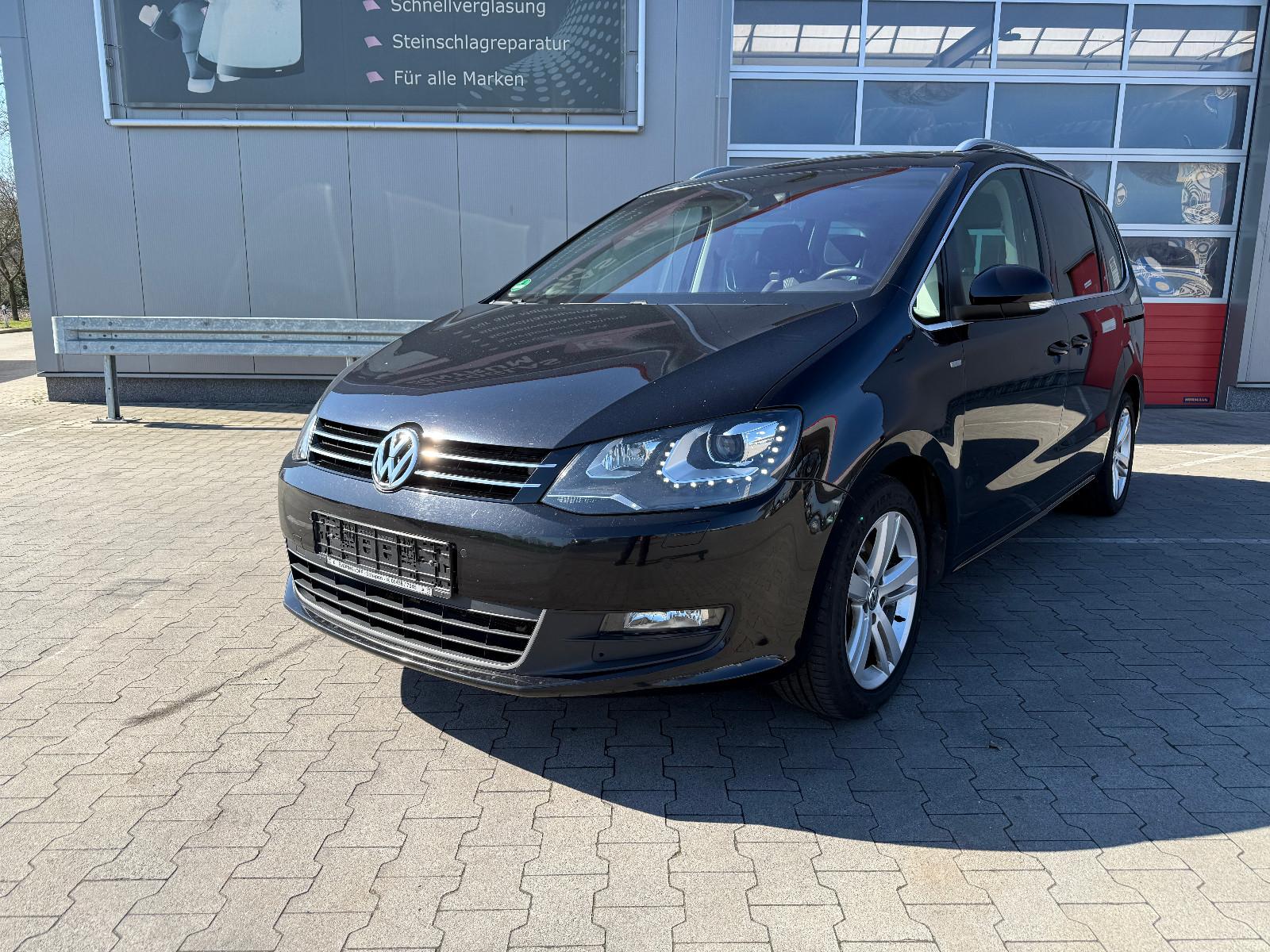 Volkswagen Sharan Match BMT*7-Sitzer*Xenon*AHK*Kindersitz*
