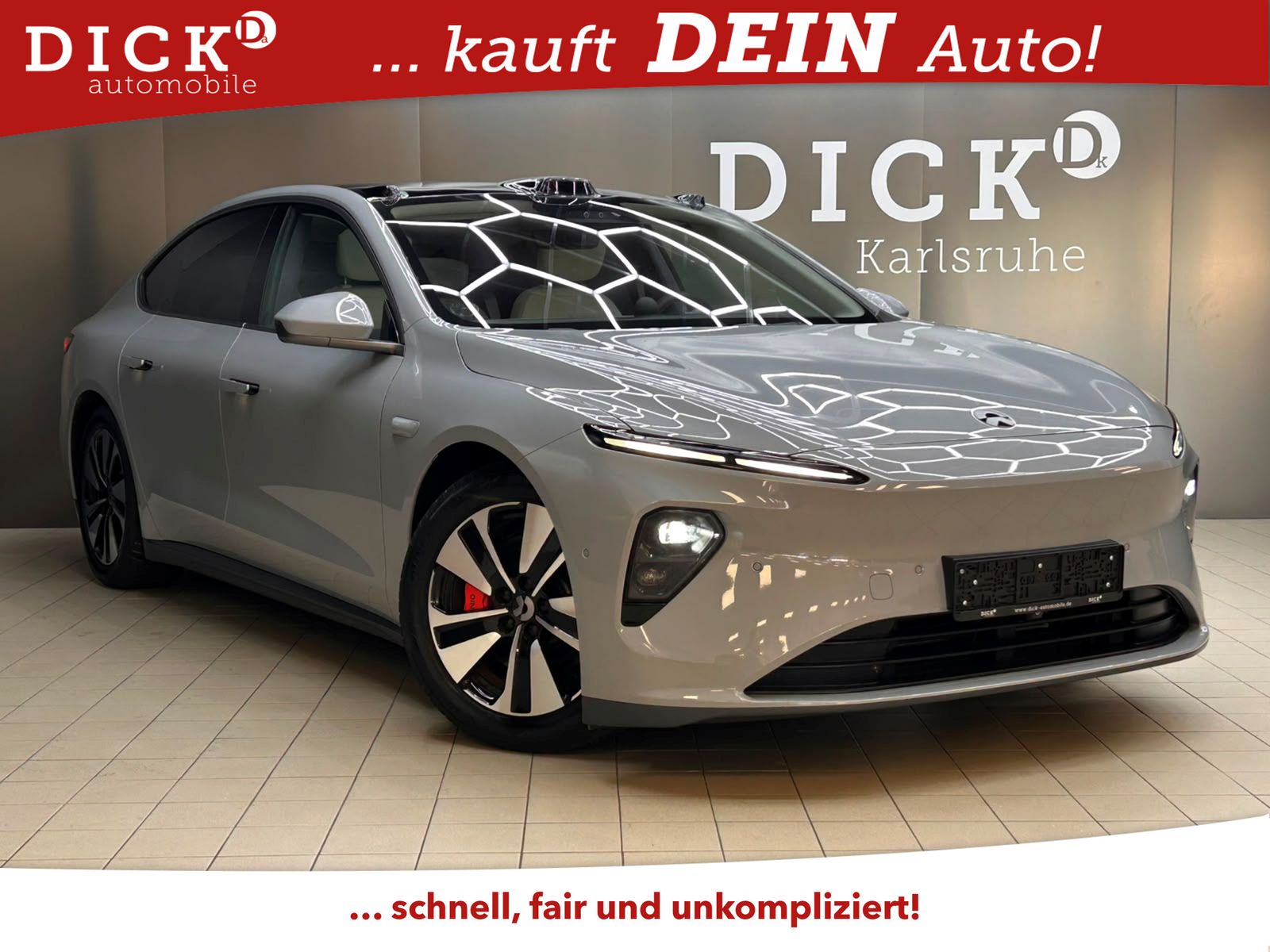 Fahrzeugabbildung NIO ET7 AWD BATTERI INKL PANO+HEAD+360+ACC+LED+AHK+