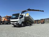 Mitsubishi Canter 7C18 Meiller Kipper*Hiab Funk Kran*TOP