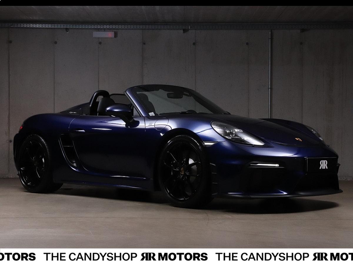 Porsche 718 Boxster Spyder PDK*Enzianblau*Schalensitz...