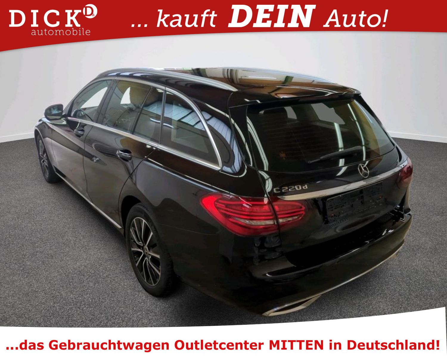 Fahrzeugabbildung Mercedes-Benz C 220d T 9G LED/NAVI/STANDHZ/DAB/RFK/8Fa