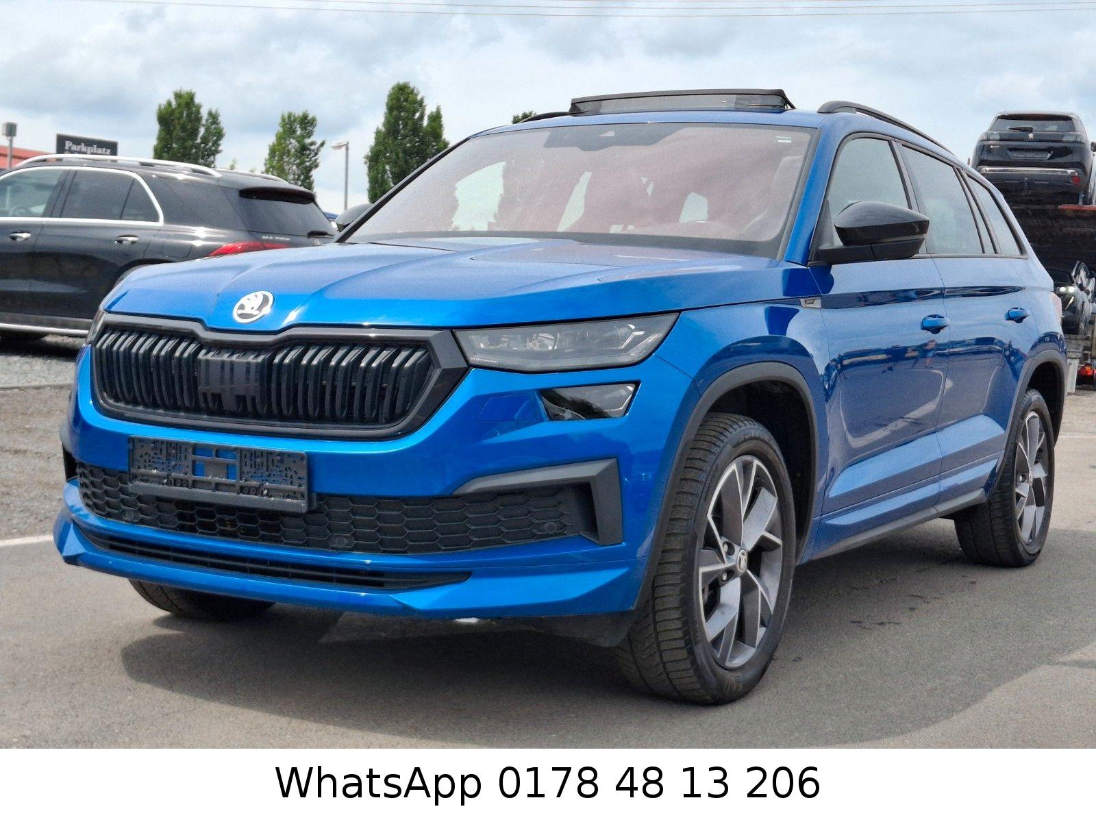 Skoda Kodiaq 2.0 TDI SCR DSG 4x4 SPORTLINE Pano 7 Sitz