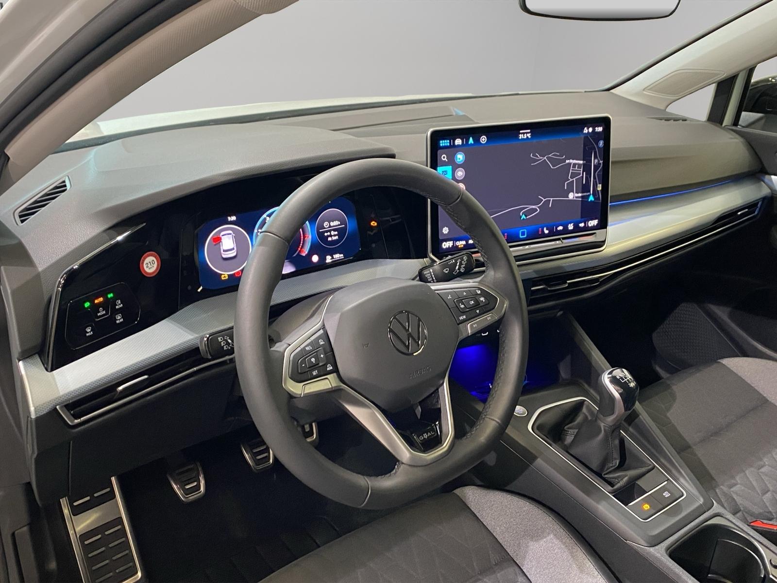 Volkswagen Golf VIII 1.5 TSI Goal / Navi LED STHZ, миниатюра 4