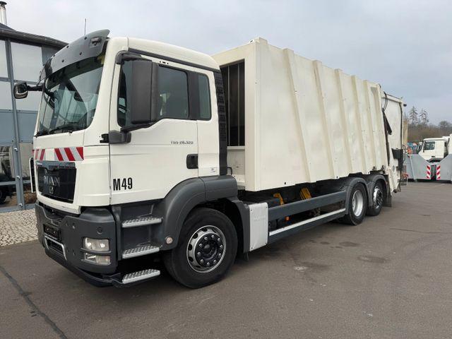 MAN TGS 26.320 6x2 Faun Presswagen  524