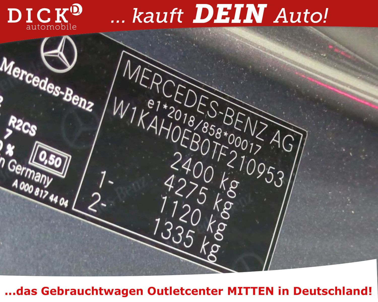 Fahrzeugabbildung Mercedes-Benz C 220d T 9G LED+/ACC/VIRTU/SHZ/HIFI/AHK/360/8Fa