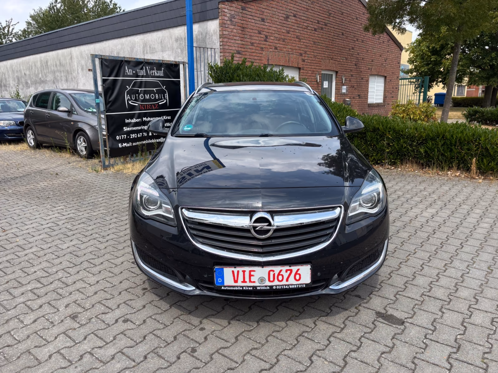 Opel Insignia 2015 — rear view