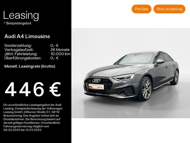 Audi A4 Limousine 40 TDI quattro S-LINE*MATRIX*B&O*OP