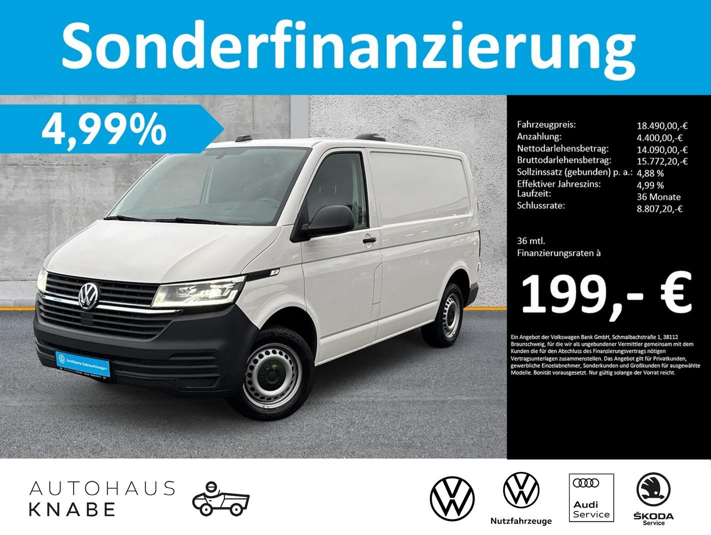 Volkswagen T6 Transporter Kasten 2.0 TDI 3,2t LED KLIMA NAV
