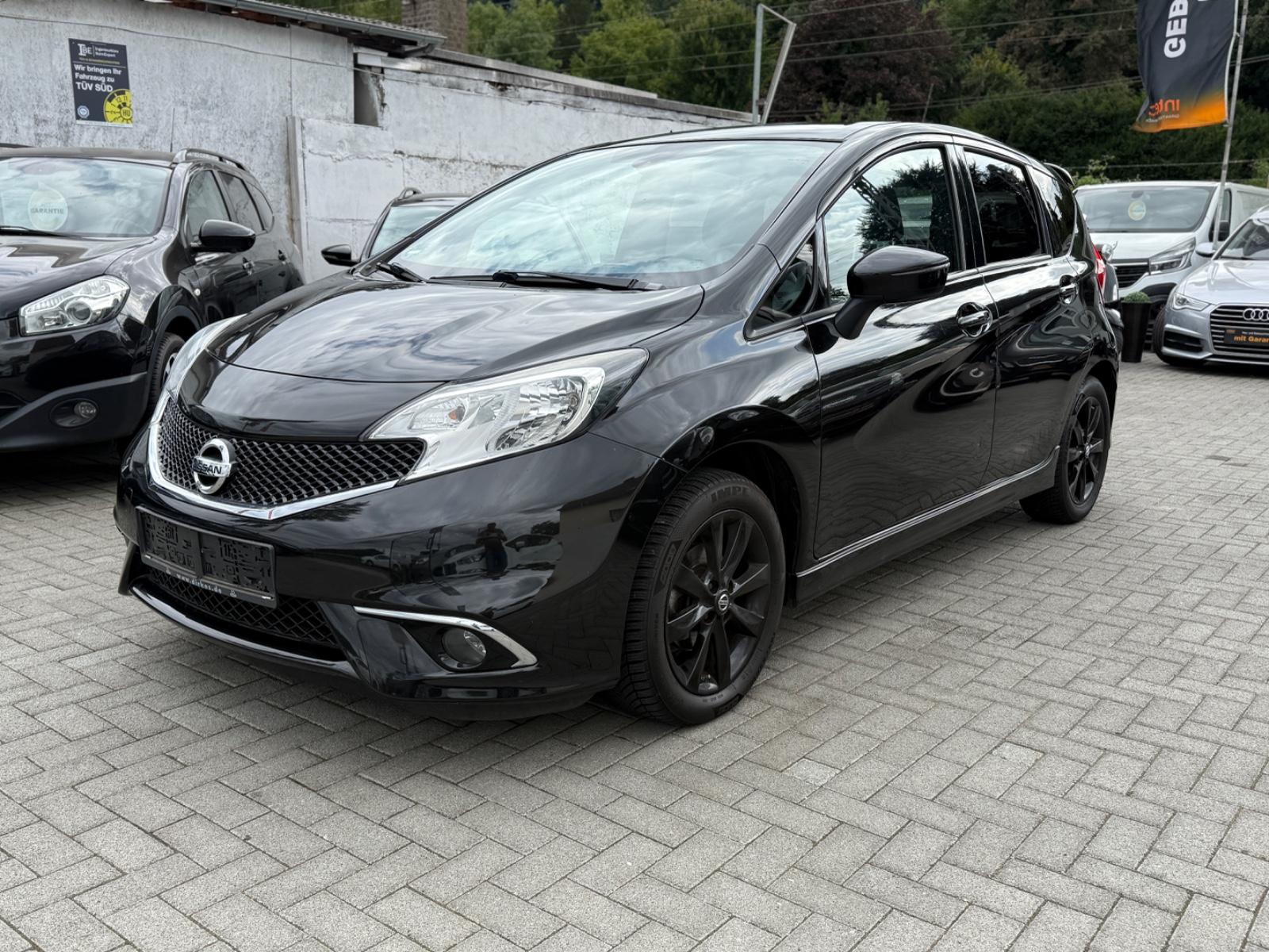 Nissan Note Black Edition/TÜV Neu/SHZ/Navi