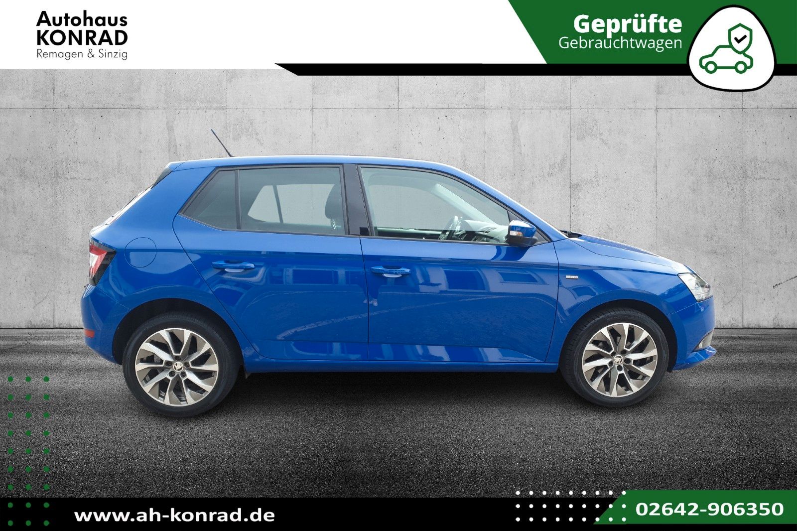 Fahrzeugabbildung SKODA Fabia1.0AmbitionClever*GRA*SMART LINK*SITZHEI.*