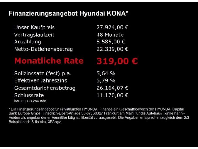 KONA PRIME 1.6 T-GDi DCT+LEDER+NAVI+360-GRAD-KAM