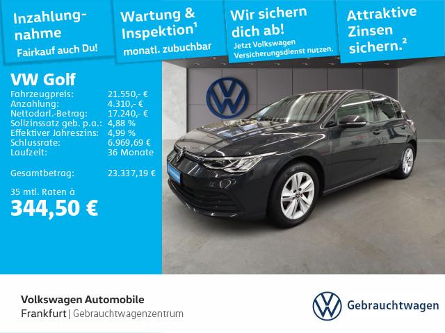 Volkswagen Golf 2.0 TDI DSG Life Navi LED LaneAssist FrontA