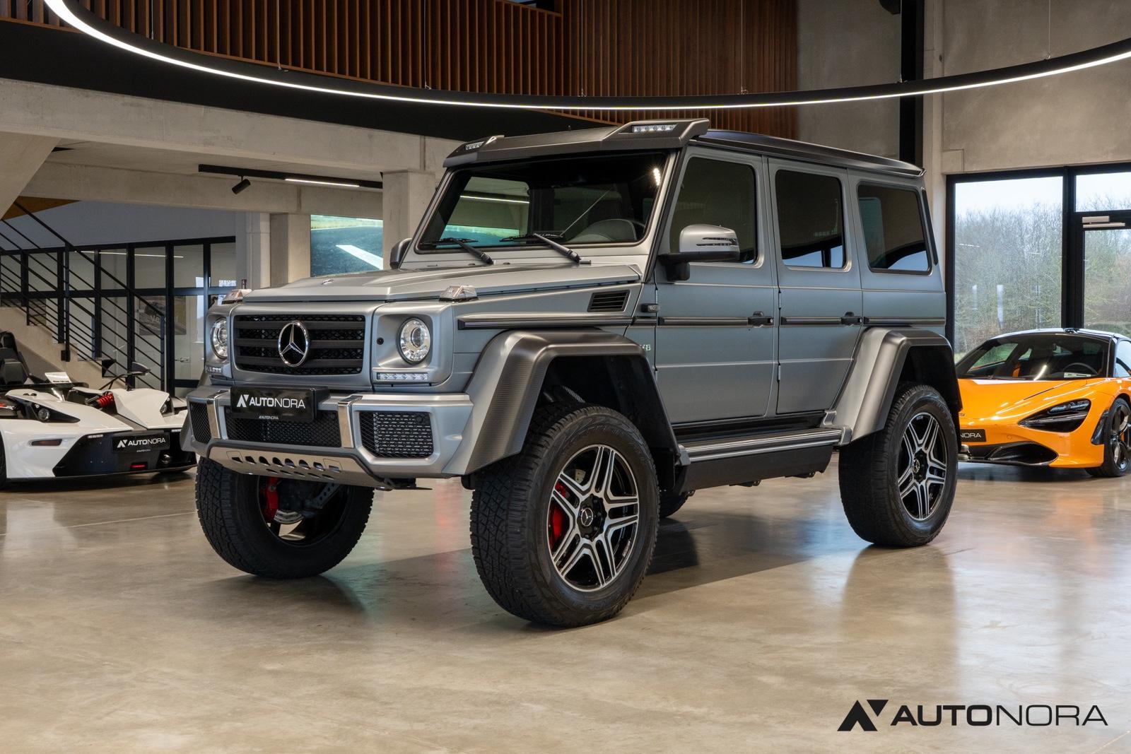 Mercedes-Benz G 500 4x4² Brabus Trittbretter & Auspuff