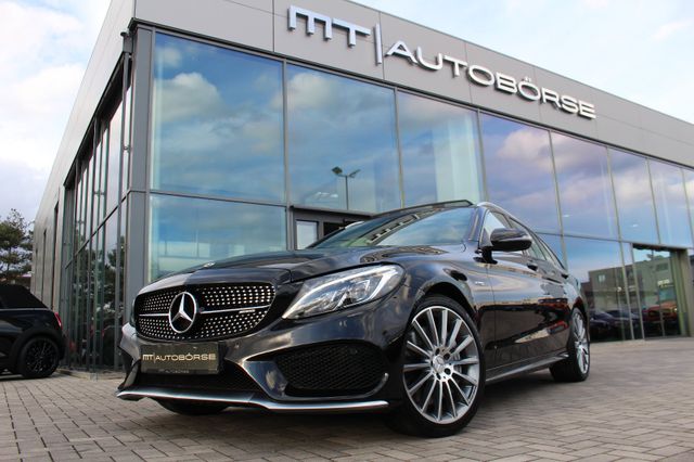 Mercedes-Benz C43 AMG T 4M & NAVI/PANO/LED/SPORT-AGA/R-KAM/19"