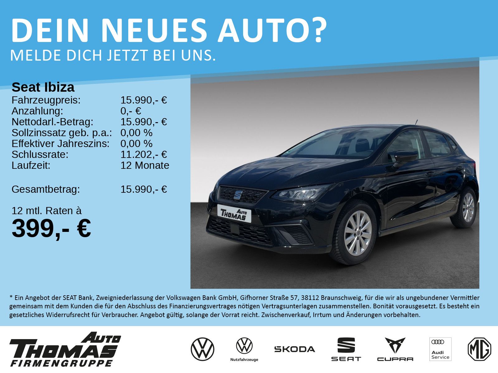 SEAT Ibiza Style 1.0 TSI LED+PDC+GRA+FULL LINK