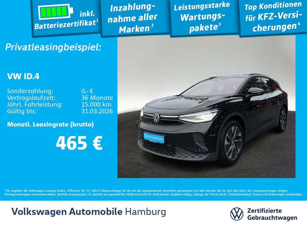 ID.4 Pure Performance IQ.Light Navi Kamera ACC