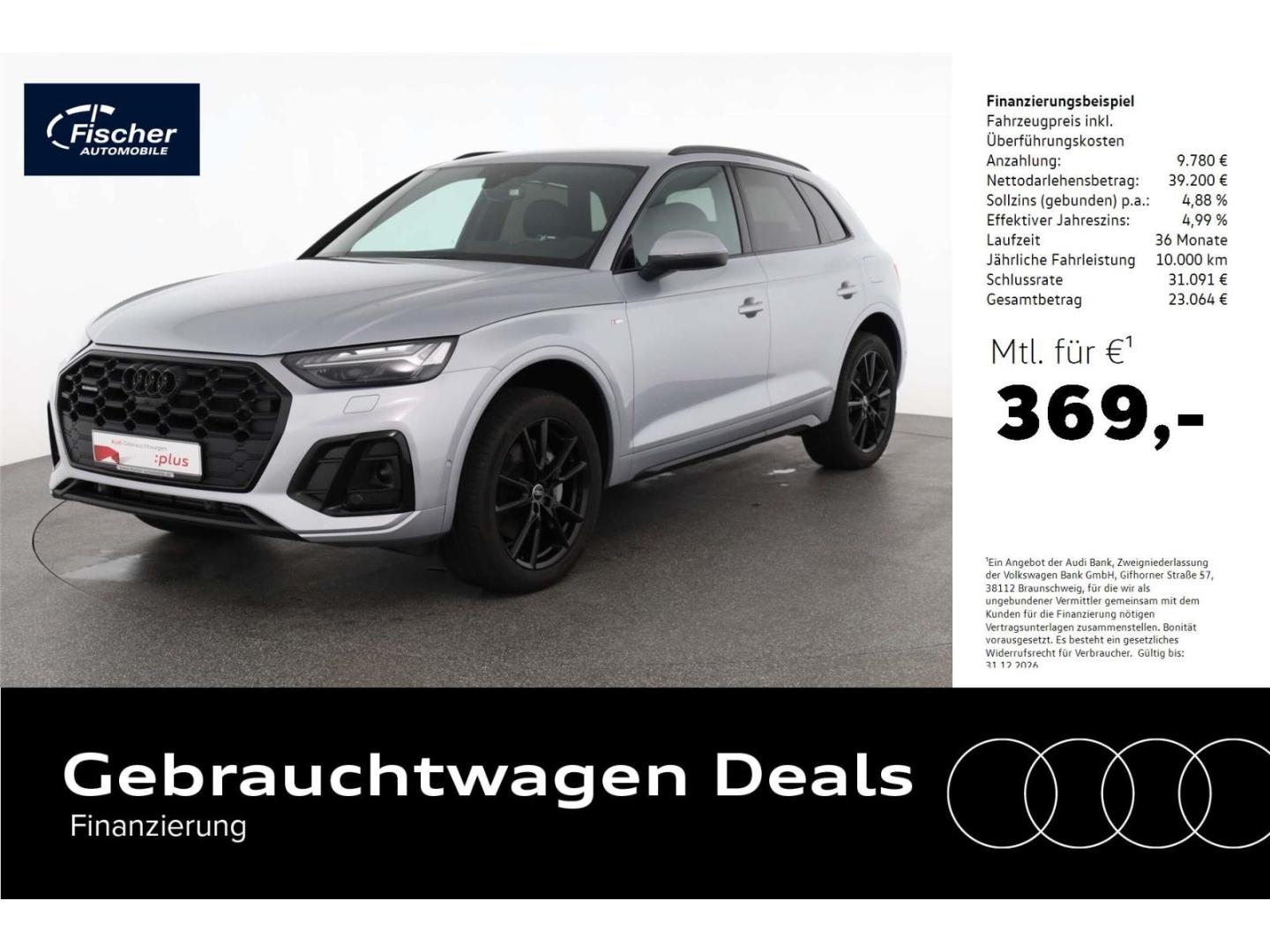 Audi Q5 55 TFSI e quattro S line LP: 83.040,- /B&O/Ma