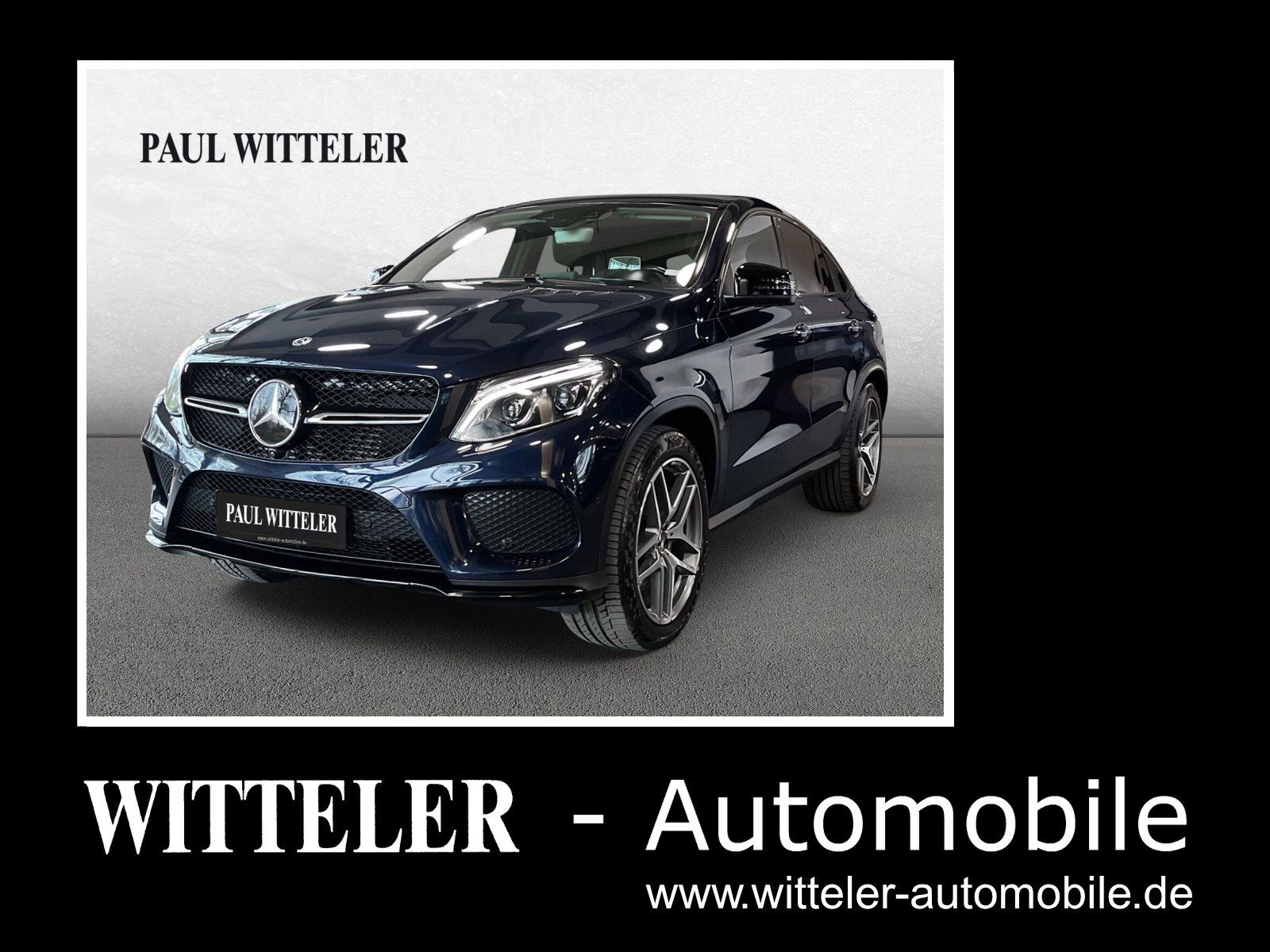 MERCEDES-BENZ GLE 350 d 4M Coupé AMG LED/AHK/HUD/PANO/Night/21