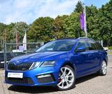 Skoda Octavia Combi 2.0 TDI RS Navi Leder Pano AHK Cam - Skoda Octavia: Blau, RS