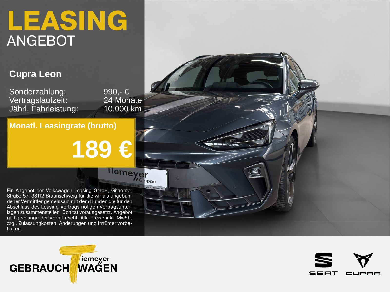 Cupra Leon Sportstourer 2.0 TDI DSG AHK KAMERA SUPERSP