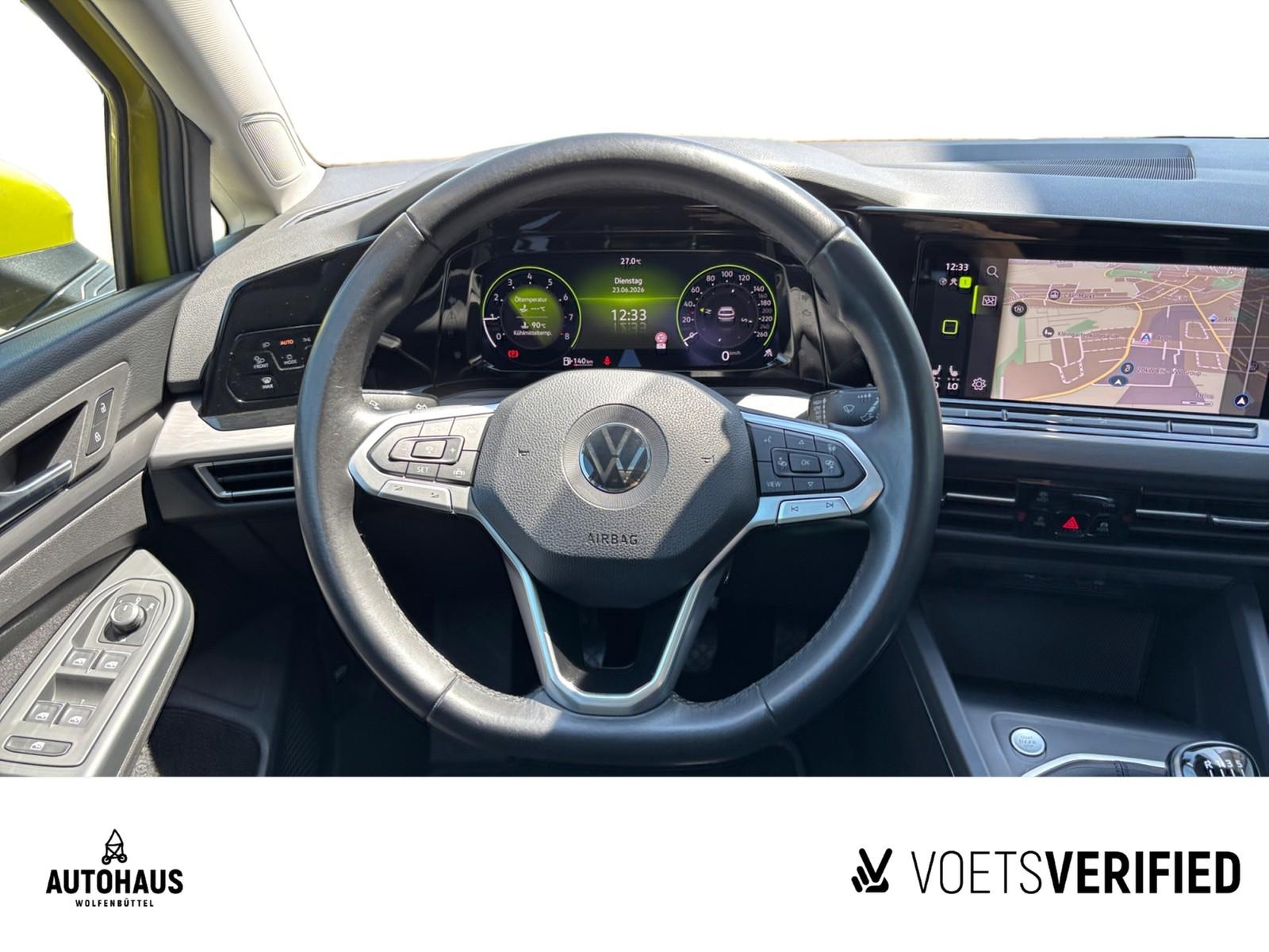 Volkswagen Golf VIII Style 1.5 TSI MATRIX+DCC+NAV+PANO, миниатюра 10