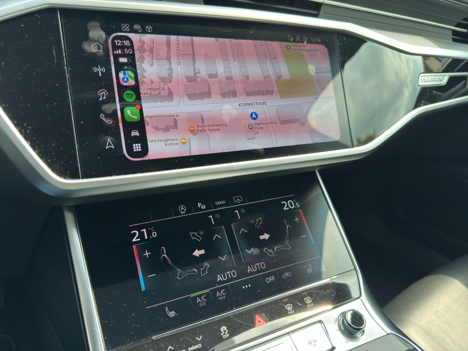 Audi A6 40 TDI qu. Leder Navi CarPlay RFK 360° AHK AC, миниатюра 22