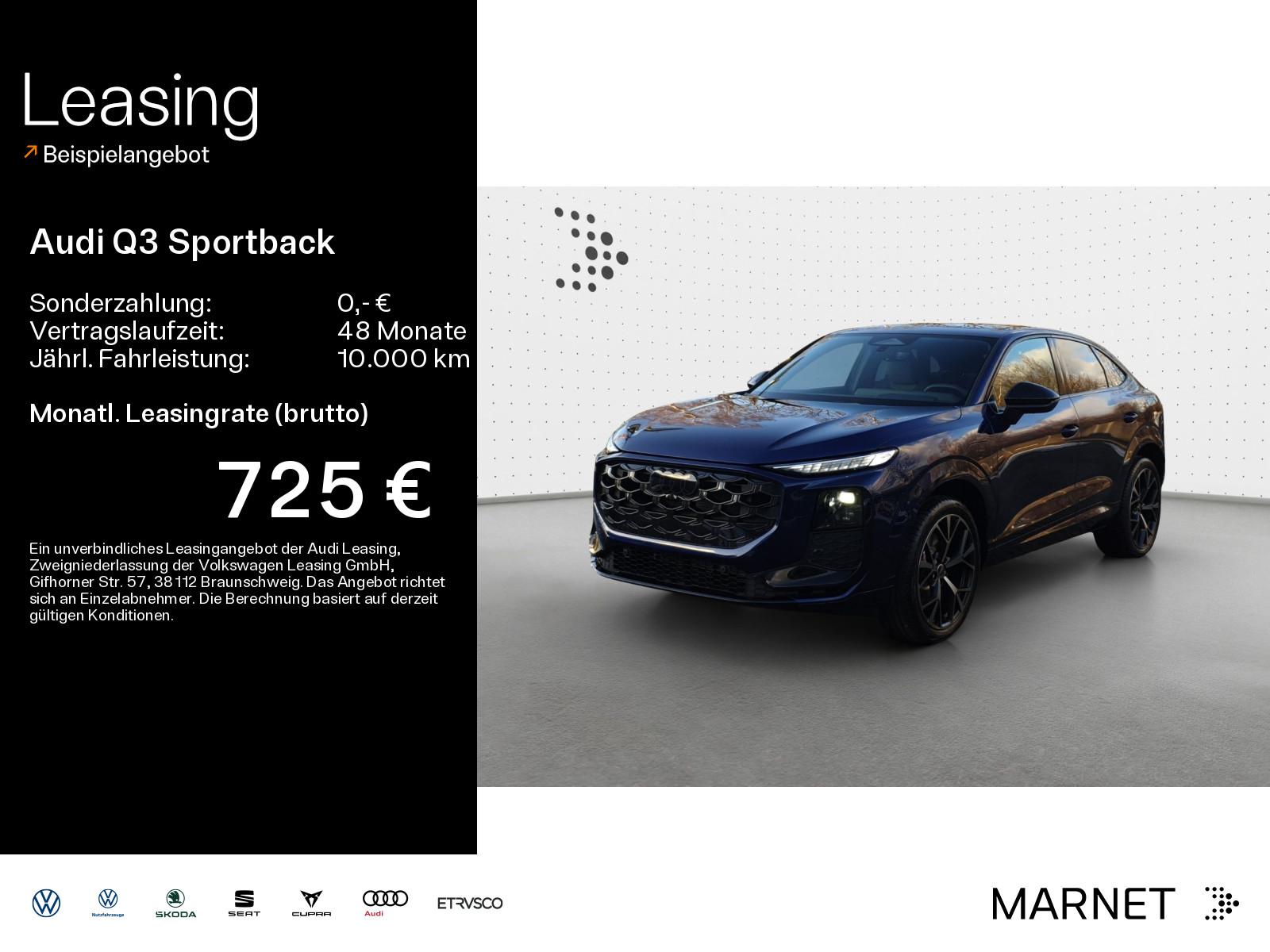 Audi Q3 Sportback e-hybrid 200 kW S tron ic
