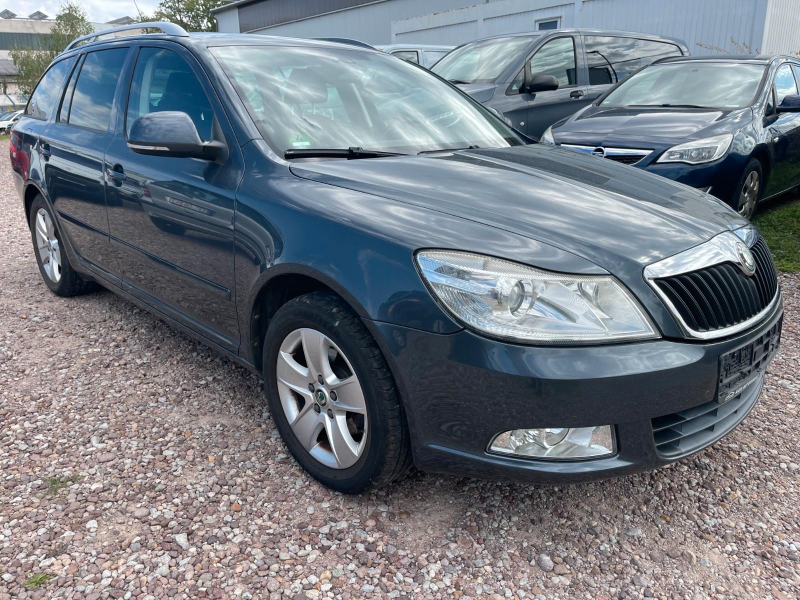 Skoda Octavia 2010 — rear view