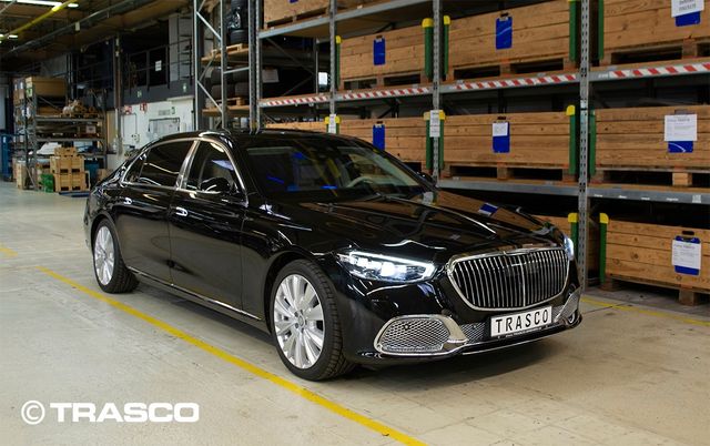 Mercedes-Benz S680 MAYBACH armored analog to VR6 - TRASCO