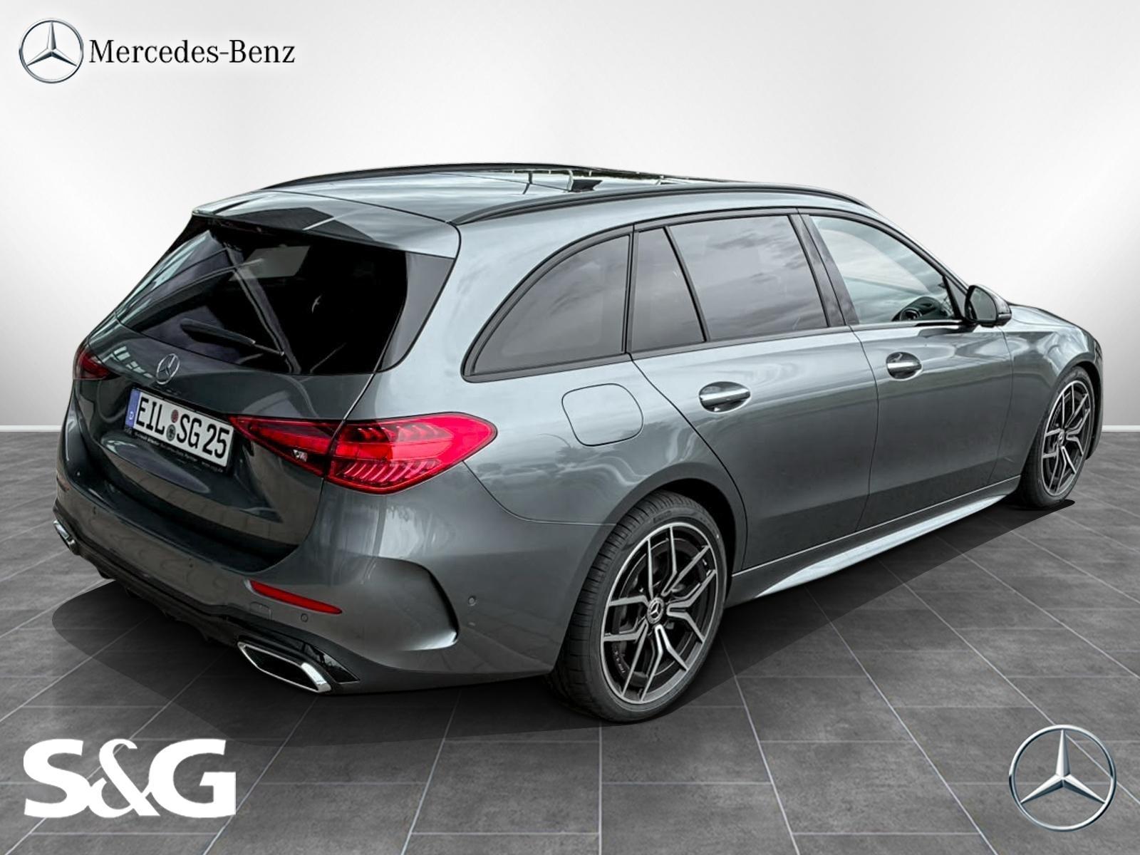 Mercedes-Benz C 220 d T AMG MBUX+360°+DIG-LED+Pano+Night+AHK