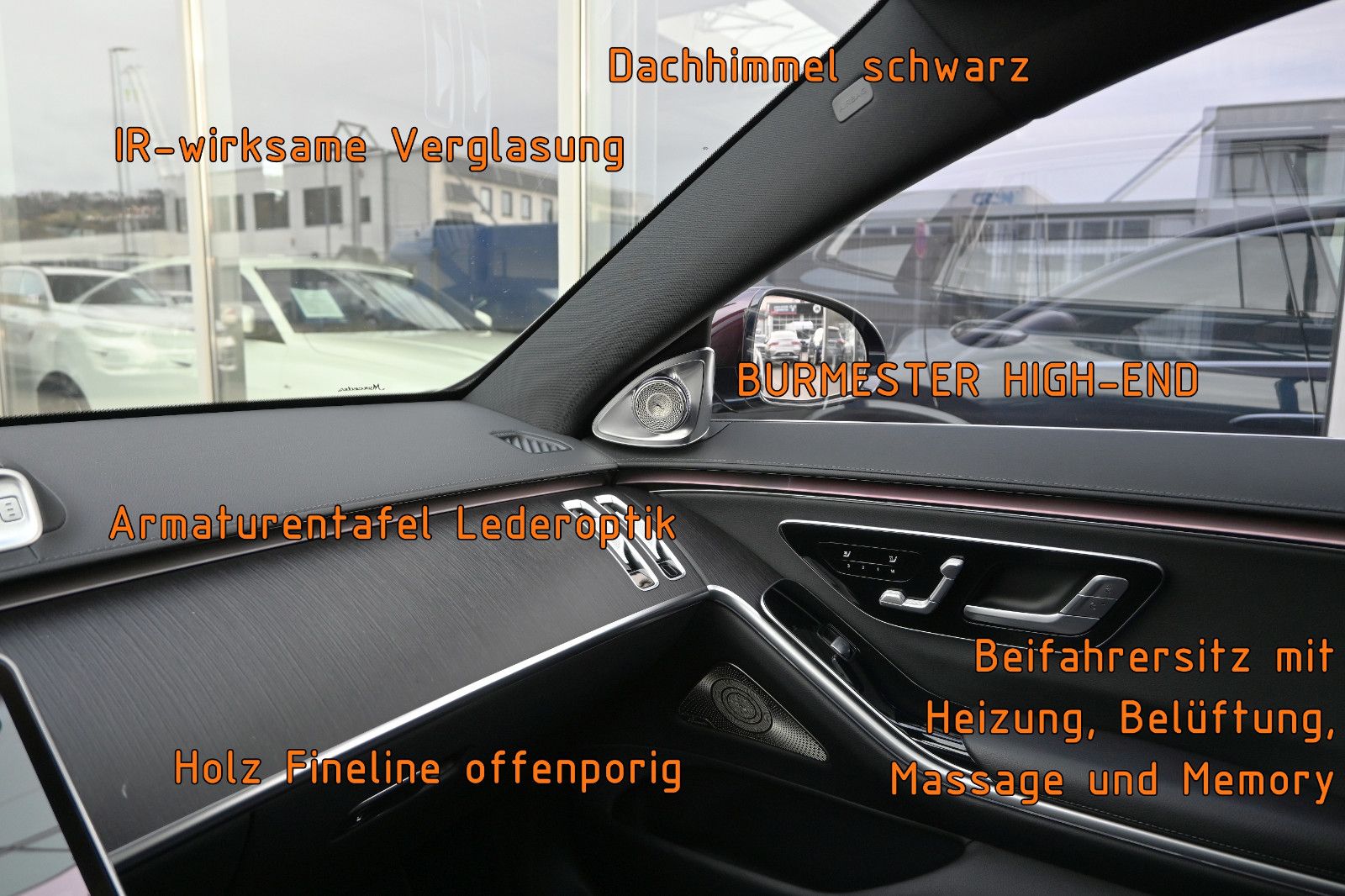 Fahrzeugabbildung Mercedes-Benz S 500 4MATIC AMG LINE °UVP 173.811€°BURM.HighEnd