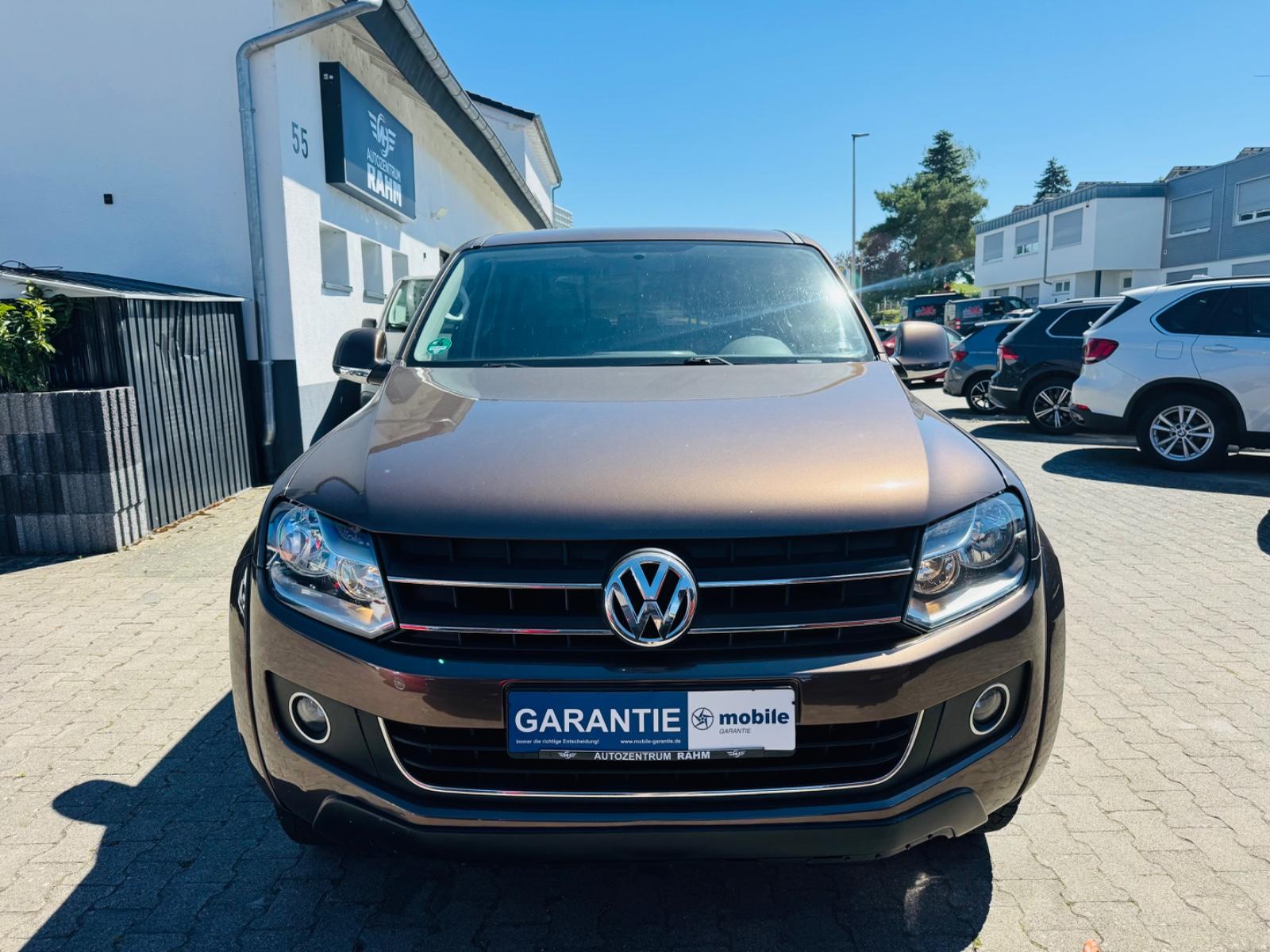 VOLKSWAGEN AMAROK 2.0 TDI 4MOTION 163ch - DOUBLE CAB - INTERIEUR CUIR - ATTELAGE - GPS - CLIMATISATION BI-ZONE