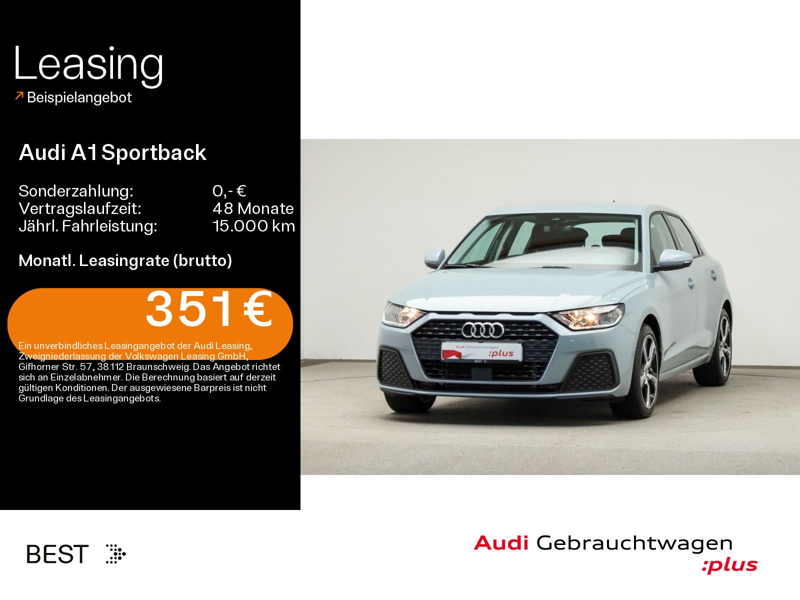 Audi A1 Sportback 30 TFSI Interface, PDC, SHZ